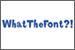 What The Font: Click to visit